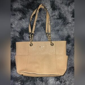 Calvin Klein Cream Tote Bag